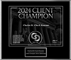 2024 Client Champion | Charles M. Chuck Kreamer | Silver